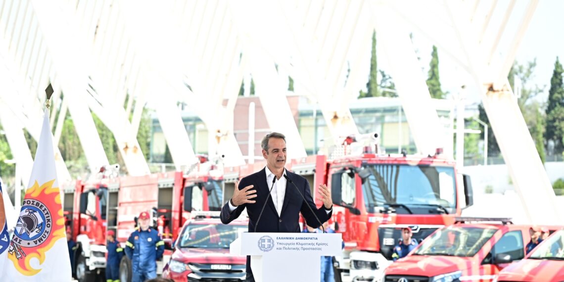 K. Μητσοτάκης από ΟΑΚΑ: «Καθημερινά η πατρίδα προοδεύει και κάνει βήματα μπροστά»