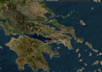 Για δεύτερη μέρα η ΝASA καταγράφει τις πυρκαγιές στην Ελλάδα (photo)