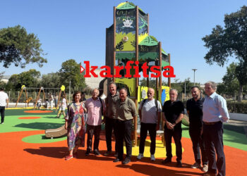 Παραδόθηκε η νέα παιδική χαρά στο «Πεδίον του Άρεως» (PHOTOS)