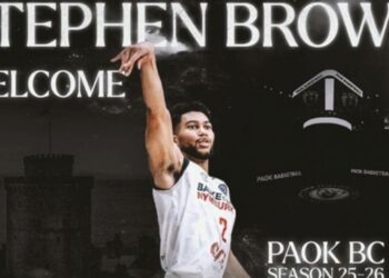 Η ΚΑΕ ΠΑΟΚ ανακοίνωσε συμφωνία με τον Αμερικανό γκαρντ Στέφεν Μπράουν