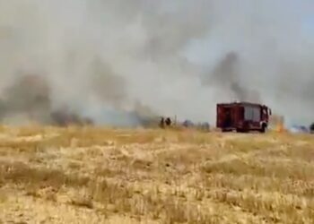 Μεγάλη φωτιά στο Κιλκίς (video)