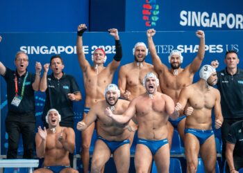 H εθνική πόλο ανδρών «διέλυσε» με 16-7 τη Σερβία – Kατέκτησε το χάλκινο μετάλλιο στη Σιγκαπούρη