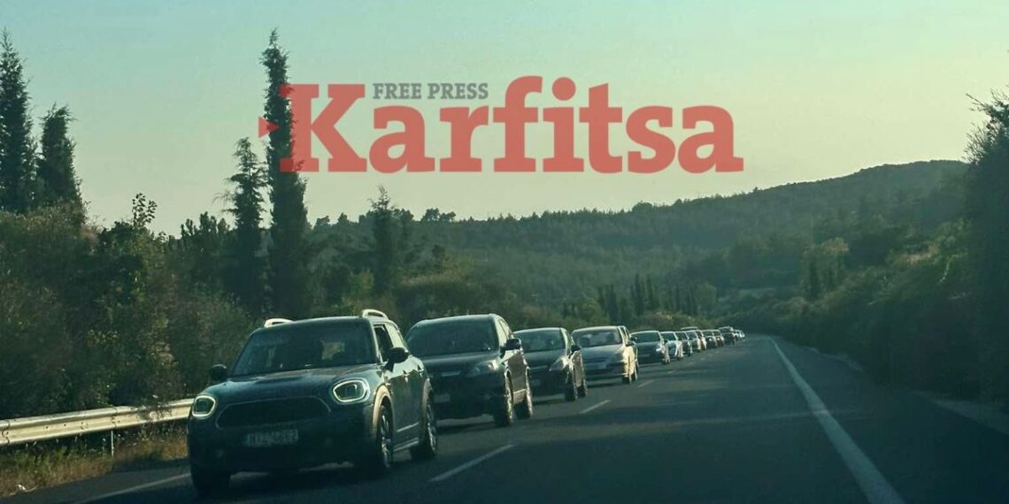 Ουρά χιλιομέτρων από Πολύγυρο προς Θεσσαλονίκη (video)