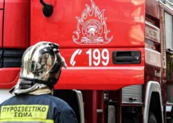 Φωτιά σε αγροτοδασική έκταση στο Λαγκαδί Σερρών