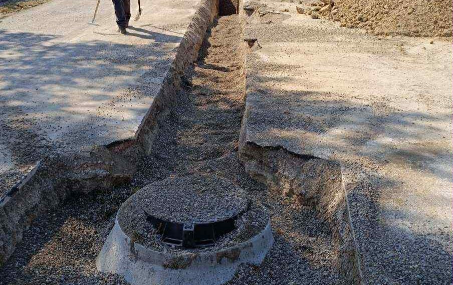 Δ. Χαλκηδόνος: Κατασκευάζεται το δίκτυο αποχέτευσης ακαθάρτων της κοινότητας Προχώματος