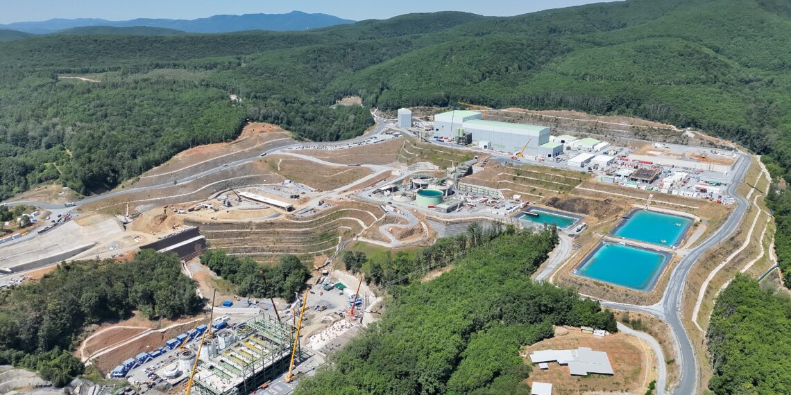 Με ταχείς ρυθμούς εξελίσσεται το μεταλλευτικό έργο στις Σκουριές