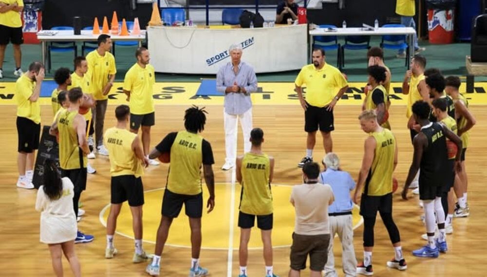 Πρώτη συγκέντρωση του Άρη στο «Nick Galis Hall» (ΦΩΤΟ)