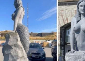 Σάλος στη Δανία με «πορνογραφικό» άγαλμα γοργόνας – «Είναι χυδαίο»