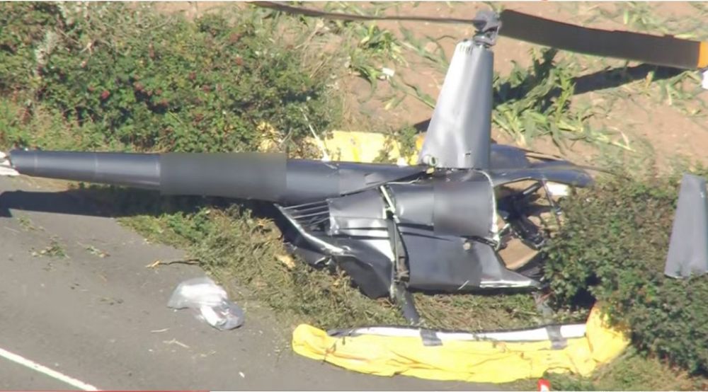 Βρετανία: Τρεις νεκροί σε συντριβή ελικοπτέρου στη Νήσο Ουάιτ (photo)