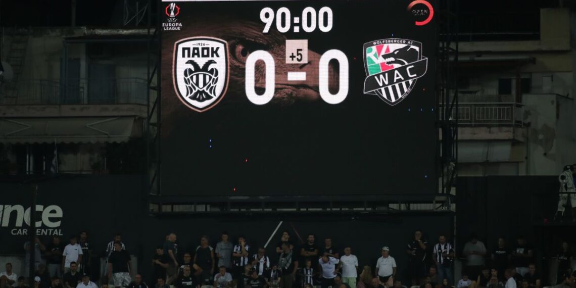 ΠΑΟΚ – Βολφσμπέργκερ 0-0: Θα παίξει τα… ρέστα του στην Αυστρία (video)