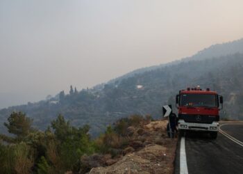 Πυρκαγιές: Βελτιωμένη εικόνα σε Αχαΐα, Πρέβεζα, Χίο και Ζάκυνθο (video)