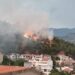 Σέρρες: Φωτιά στον Λόφο Κουλά