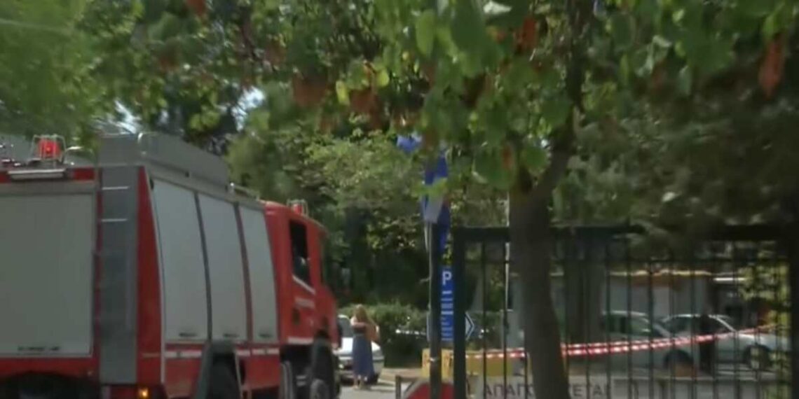 Φωτιά στο νοσοκομείο «Σωτηρία» (video)