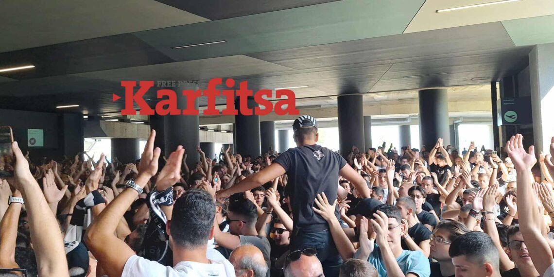 Θερμή υποδοχή από τους οπαδούς του ΠΑΟΚ στον Χρήστο Ζαφείρη (ΦΩΤΟ+Video)
