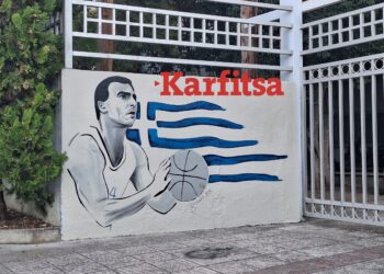 Εντυπωσιάζει η προσωπογραφία του Ν. Γκάλη στο Πανεπιστημιακό Γυμναστήριο του ΑΠΘ (ΦΩΤΟ+Video)