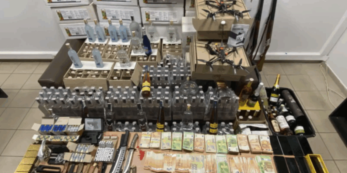 Μετέφεραν σε κρύπτες λεωφορείων ποτά μπόμπες και παράνομα φυτοφάρμακα – Δέκα συλλήψεις (ΦΩΤΟ+video)