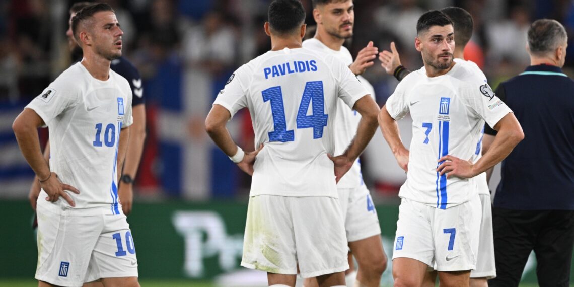 Βαριά ήττα για την Εθνική: 0-3 από τη Δανία