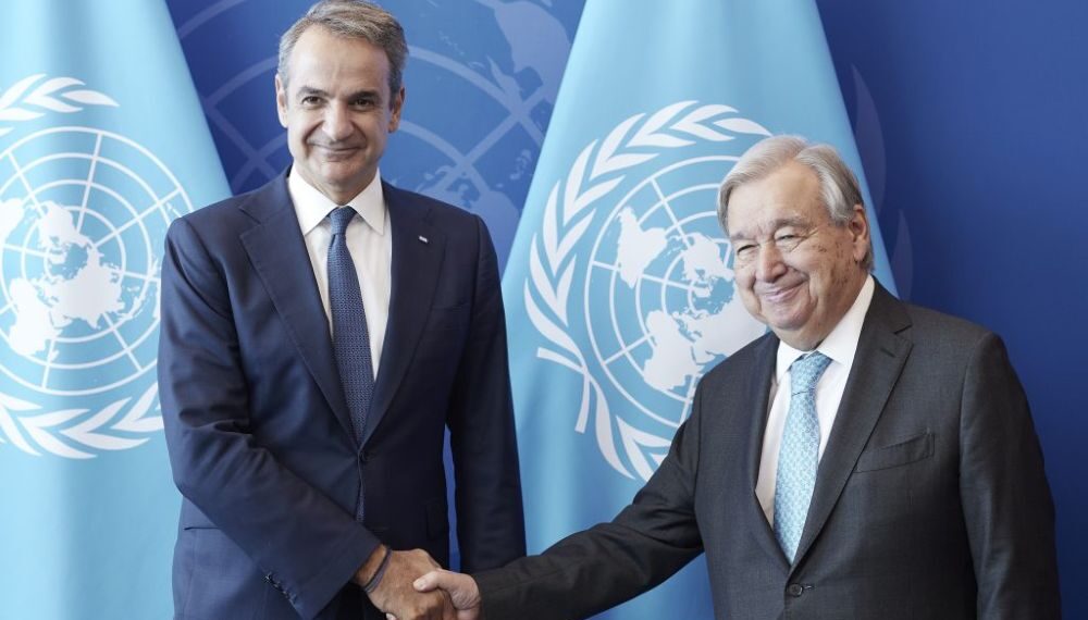 Κυρ. Μητσοτάκης: Συνάντηση με τον ΓΓ του ΟΗΕ, Αντόνιο Γκουτέρες και τον Ειδικό Σύμβουλο του Τραμπ, Massad Boulos