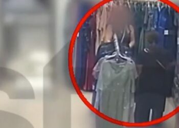 Βίντεο – ντοκουμέντο: Παριστάνοντας τις πελάτισσες έκλεβαν ακριβά φορέματα!