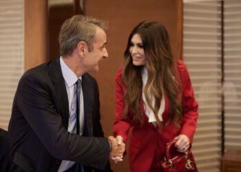 Κυριάκος Μητσοτάκης και Κίμπερλι Γκίλφοϊλ συναντήθηκαν στη Νέα Υόρκη