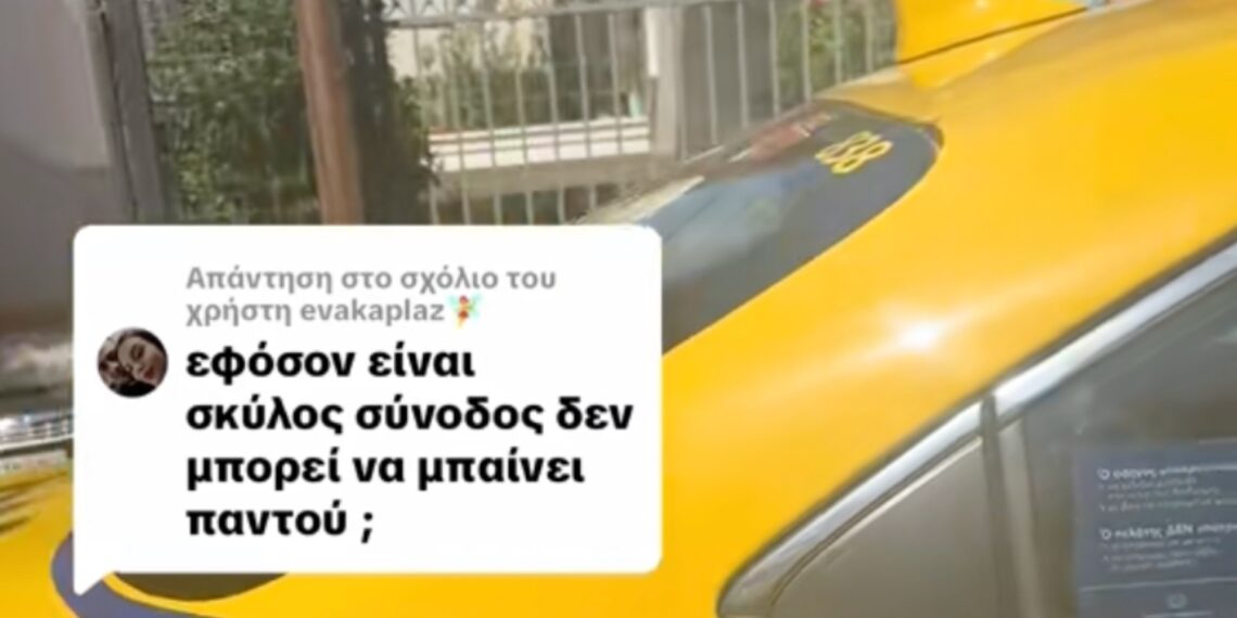 Ντροπή: Οδηγός ταξί αρνήθηκε στην Παραολυμπιονίκη Πελενδρίτου να πάρει μαζί τον σκύλο-οδηγό της