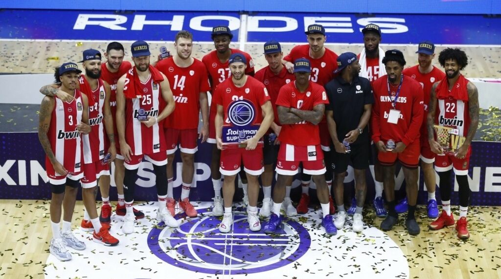 Κατέκτησε το 4ο σερί Σούπερ Καπ στο μπάσκετ ο Ολυμπιακός (VIDEO)