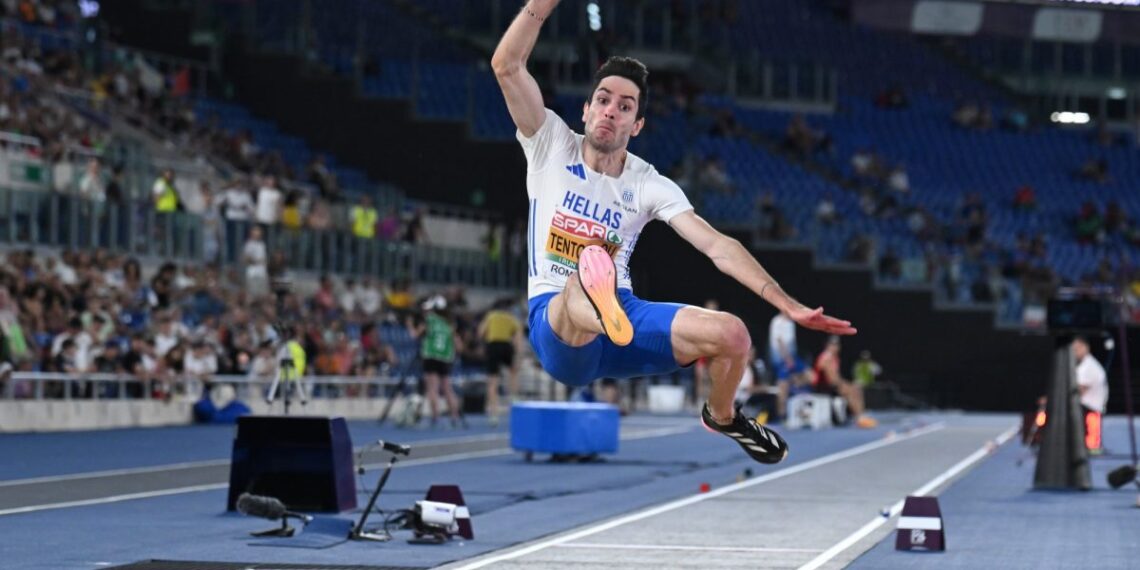 Μίλτος Τεντόγλου: Με 8.17… πέταξε στον τελικό της Τετάρτης (video)