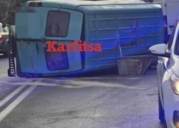 Τροχαίο ατύχημα στη Θεσσαλονίκη – Ένας τραυματίας (φωτό)