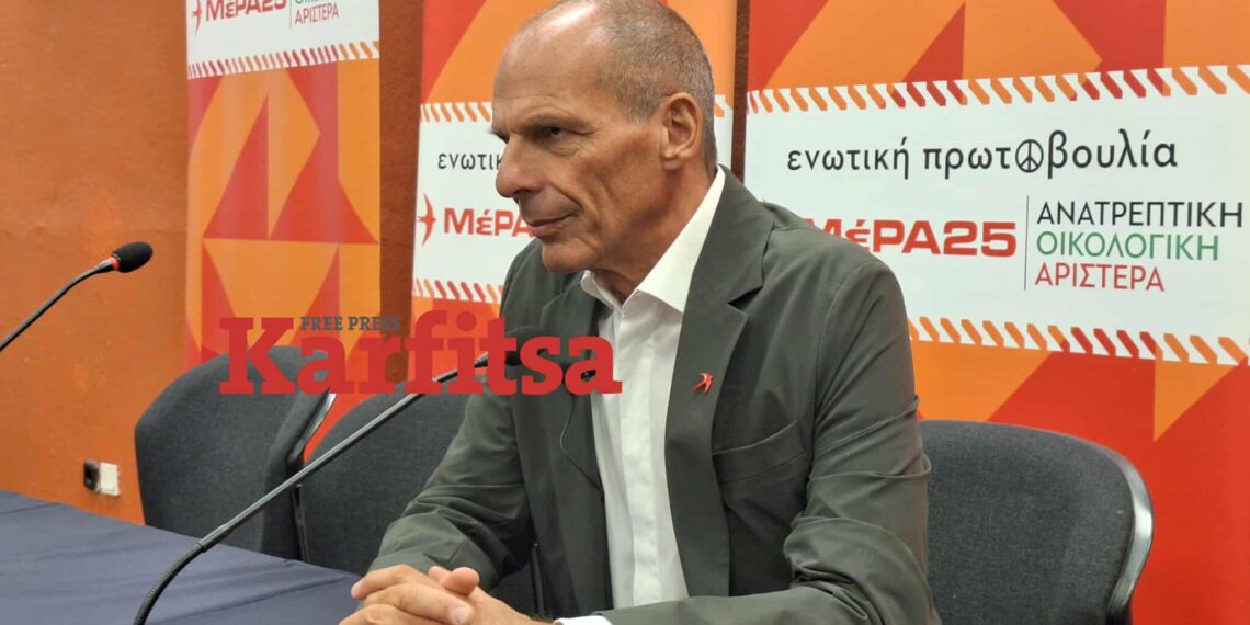 Γ. Βαρουφάκης από ΔΕΘ στην Karfitsa: Αν η απάντηση είναι Τσίπρας, το ερώτημα είναι λάθος (ΦΩΤΟ+Video)
