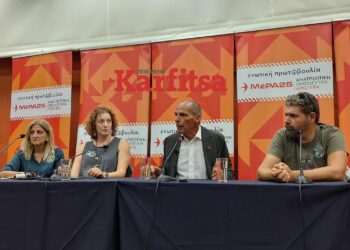 Γ. Βαρουφάκης από ΔΕΘ στην Karfitsa: Αν η απάντηση είναι Τσίπρας, το ερώτημα είναι λάθος (ΦΩΤΟ+Video)