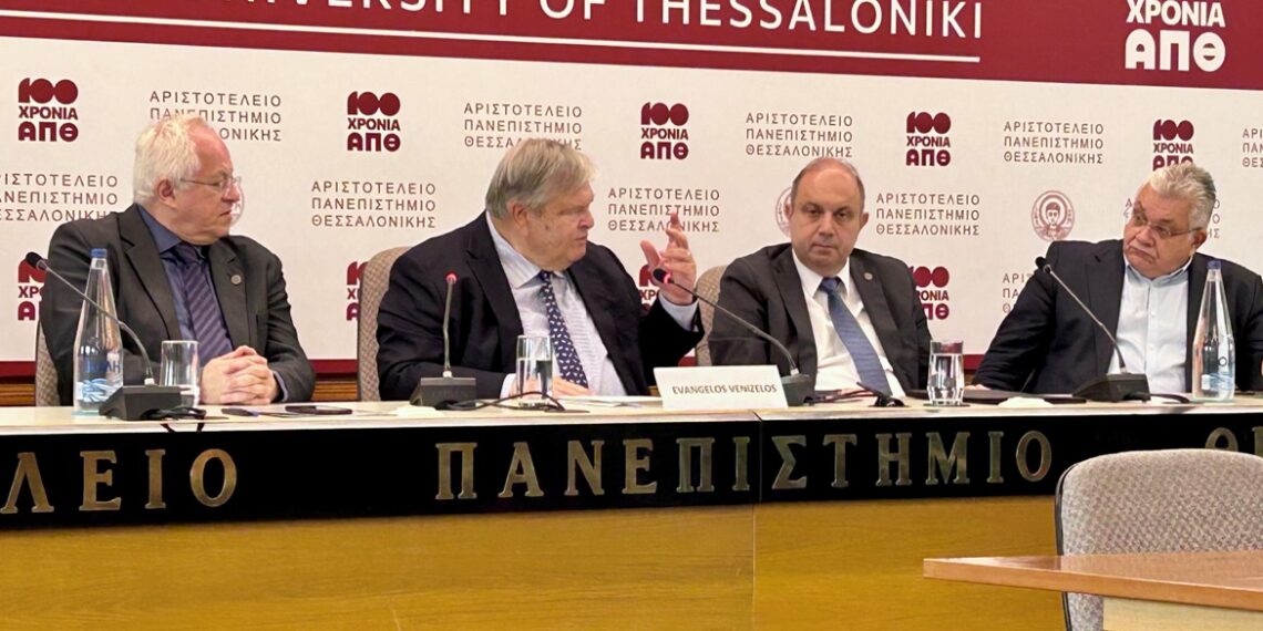 Ευάγγελος Βενιζέλος: Πρώτο πρόβλημα η ευρωπαϊκή ασφάλεια