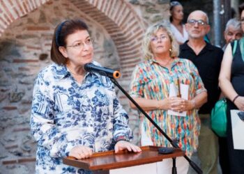 Παραδόθηκαν αποκατεστημένες τέσσερις οθωμανικές κρήνες στην Άνω Πόλη, παρουσία Μενδώνη