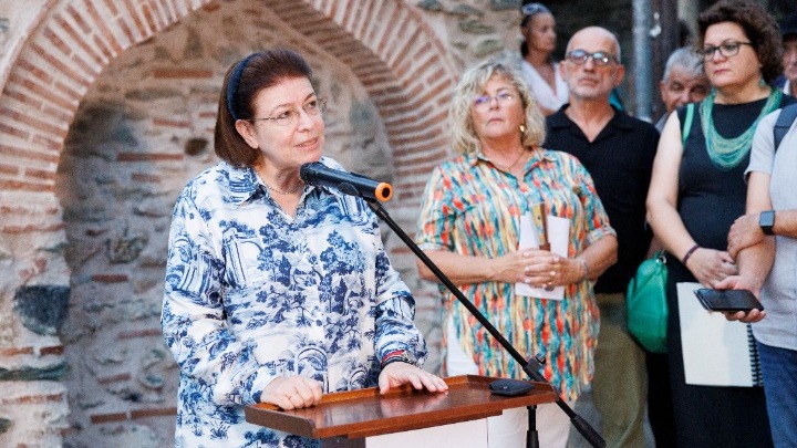 Παραδόθηκαν αποκατεστημένες τέσσερις οθωμανικές κρήνες στην Άνω Πόλη, παρουσία Μενδώνη