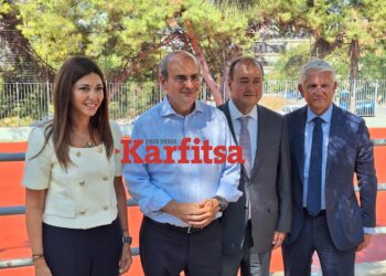 Θεσσαλονίκη: Στο 29ο Δημοτικό Σχολείο Ζαχαράκη, Χατζηδάκης – 2.500 σχολεία ανακαινίζονται με το πρόγραμμα «Μαριέττα Γιαννάκου» (ΦΩΤΟ+Video)