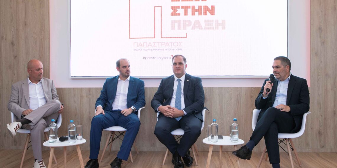 Παπαστράτος στη ΔΕΘ: Συζήτηση για το παράνομο εμπόριο καπνικών προϊόντων – Επιπτώσεις και Προκλήσεις