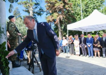 Καϊτεζίδης: Ο Χορτιάτης παγκόσμιο σύμβολο για την ανθρώπινη ζωή, την ειρήνη, τη δημοκρατία