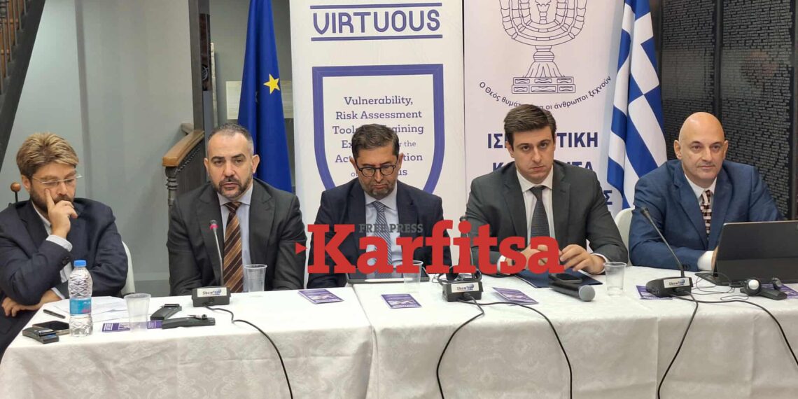 Αύξηση των επιθέσεων στους χώρους λατρείας σε δύο χρόνια – Παρουσίαση του προγράμματος VIRTUOUS στο Εβραϊκό Μουσείο Θεσσαλονίκης (ΦΩΤΟ+Video)