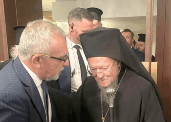 Μεταλλεία Θράκης: Συνάντηση του Γενικού Διευθυντή, Λεωνίδα Μπακούρα, με τον Οικουμενικό Πατριάρχη