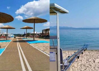 Άλλες τρεις παραλίες του Δήμου Αριστοτέλη φιλικές για ΑμεΑ από το 2026