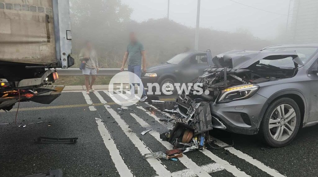 Ομίχλη «σκέπασε» την Εγνατία Οδό – Τροχαίο στα διόδια Πολυμύλου, στην Κοζάνη (ΦΩΤΟ-Video)