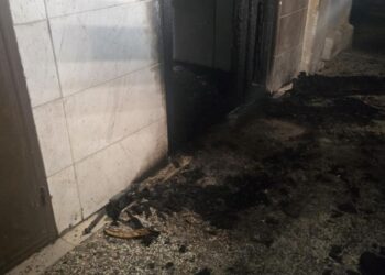 Θεσσαλονίκη: Έκρηξη αυτοσχέδιου εκρηκτικού μηχανισμού σε είσοδο πολυκατοικίας (ΦΩΤΟ)