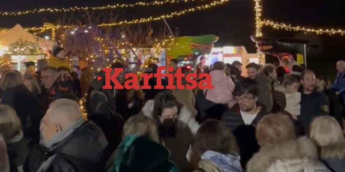 Πυλαία: Λαμπερή φωταγώγηση του χριστουγεννιάτικου δέντρου στο Ελαιόρεμα για τη Μαγική Πόλη (ΦΩΤΟ+Video)