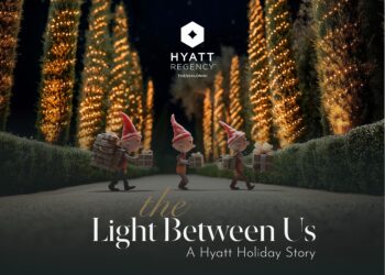 The Light Between Us: Η γιορτινή ιστορία του Hyatt Regency Thessaloniki