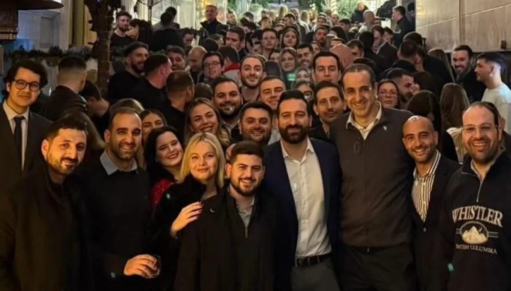 Η χριστουγεννιάτικη συνάντηση του Γρηγόρη Δημητριάδη με ΟΝΝΕΔ και ΔΑΠ-ΝΔΦΚ