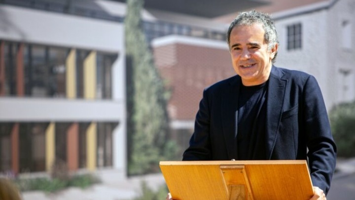 Στο PAOK Sports Arena για το ΠΑΟΚ-Πριέβιντζα ο Τέλης Μυστακίδης