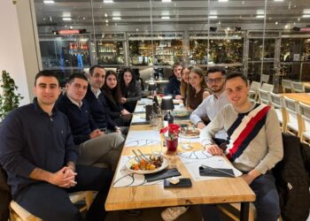 Ο Δημητριάδης κοντά στη νέα γενιά της παράταξης