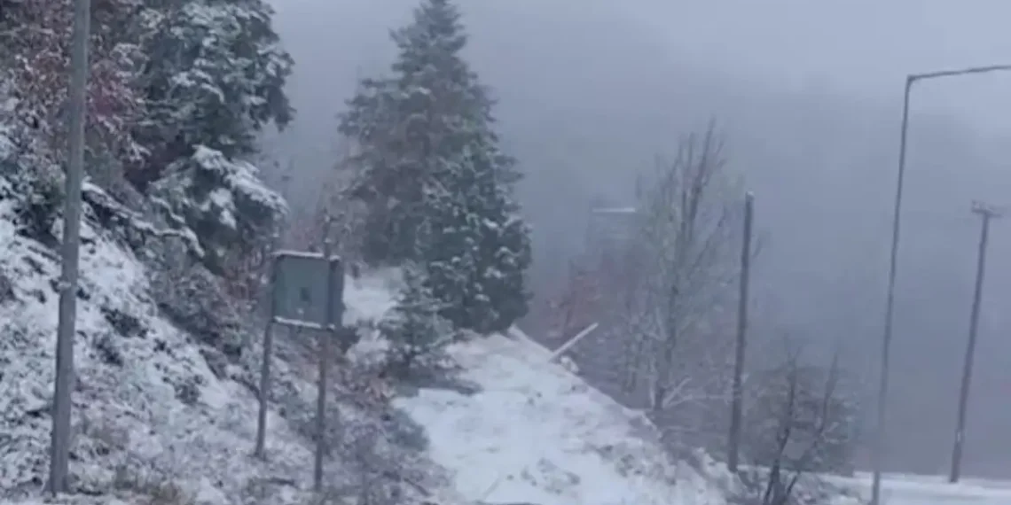 Εντυπωσιακές εικόνες: Χιόνια σε Θεσσαλία, Στερεά Ελλάδα και Μακεδονία (photo)