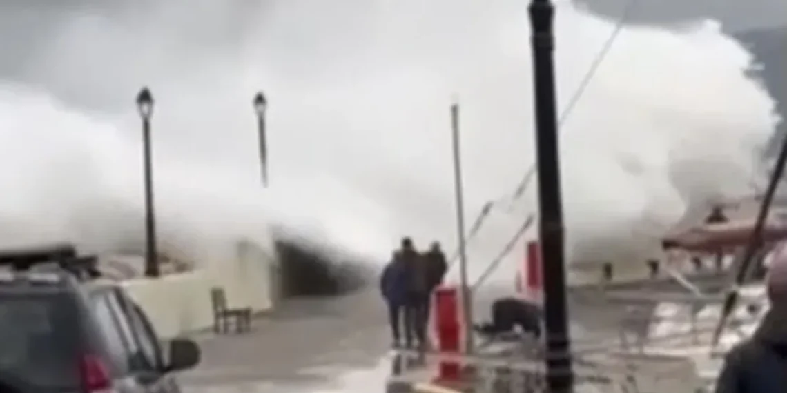 Άστρος Κυνουρίας: Πατέρας ενός παιδιού ο λιμενικός που παρασύρθηκε από τα κύματα (video)