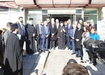 Επίσκεψη Οικουμενικού Πατριάρχη Βαρθολομαίου στην Παιδιατρική Κλινική του Ιπποκράτειου Νοσοκομείου