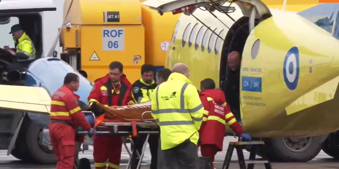 Επιστρέφουν στην Ελλάδα οι δύο τραυματίες φίλοι του ΠΑΟΚ με αεροσκάφος του ΕΚΑΒ